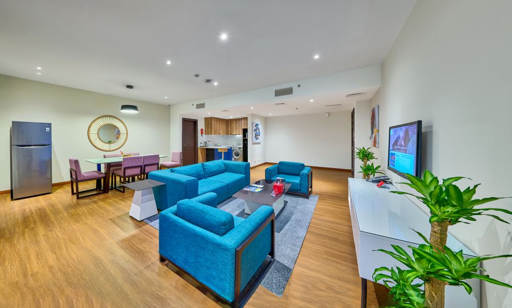 Two-bedroom Suite Balcony Partial Sea View, Ramada Hotel & Suites By Wyndham Jbr (ex. Hawthorn Suites) 4*
