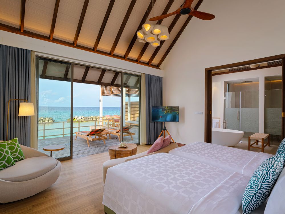 Two Bedroom Semi-Ocean Pool Villa, Meyyafushi Maldives 5*