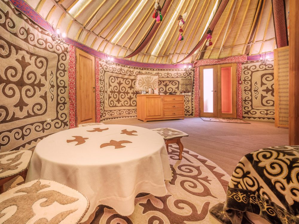 Юрта в этно-отеле «Орман Аулы», Oi-Qaragai Mountain Resort 4*