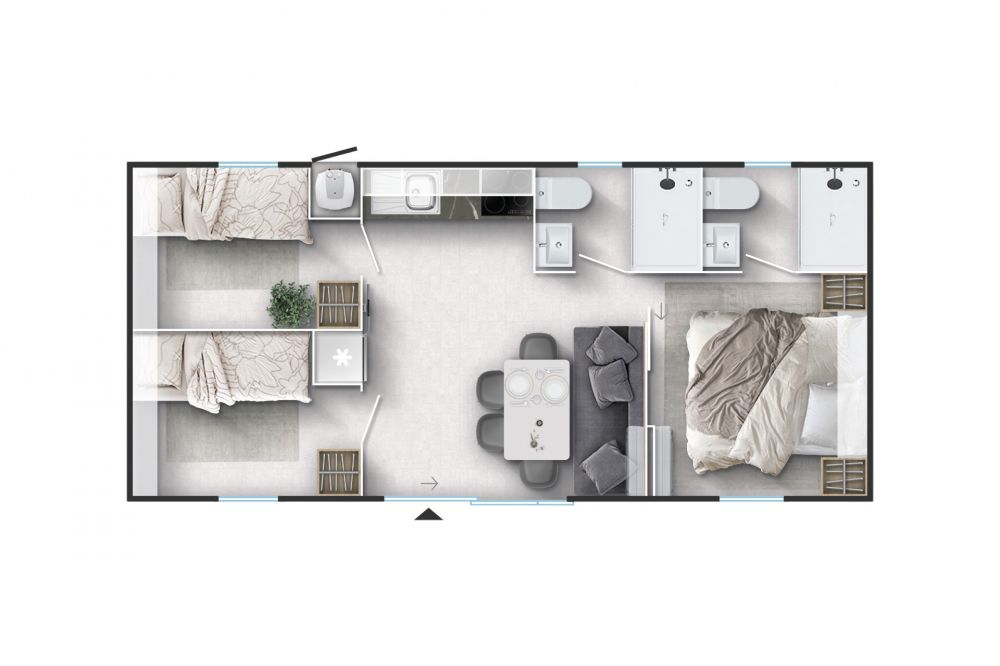 Mobile Home, Zaton Holiday Resort 3*