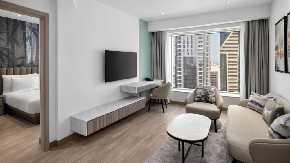 Premier One Bedroom Suite, Sunday Mega Hotel Sheikh Zayed Road (ex. Emirates Grand Hotel) 4*