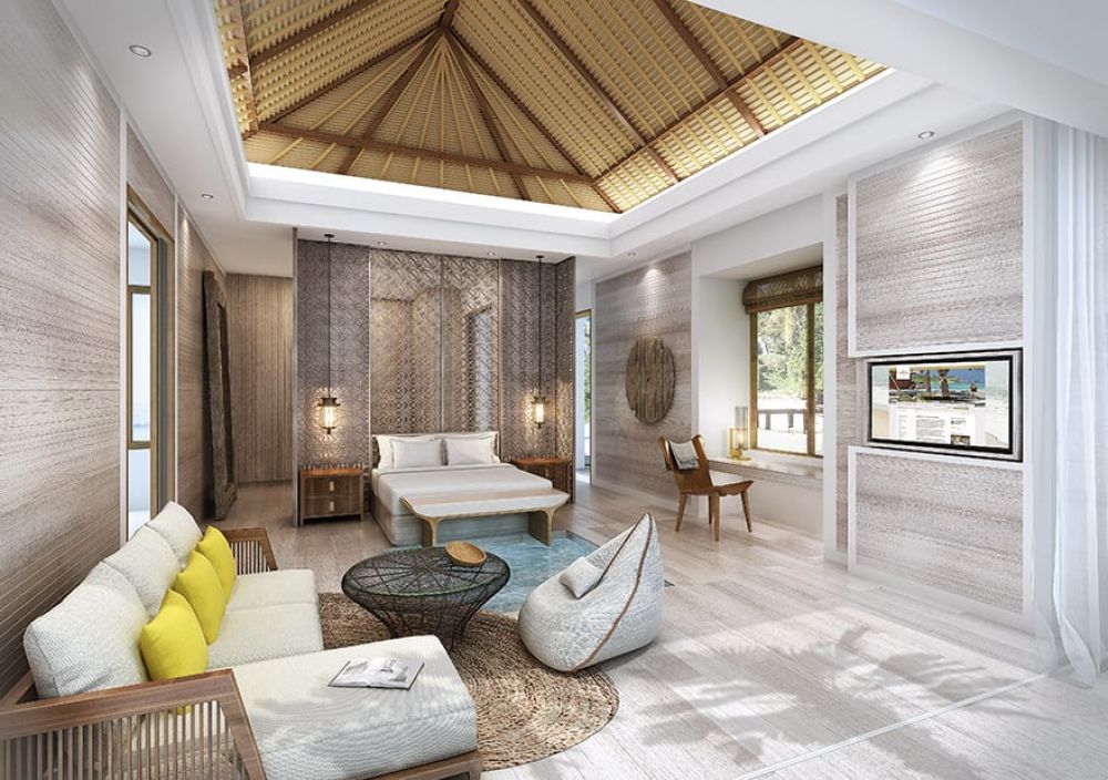 Two Bedroom Anantara Over Water Pool Villa, Anantara Mina Ras Al Khaimah Resort 5*