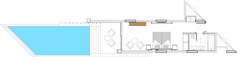 Super Deluxe Private Pool Room, Adams Beach Hotel 5*