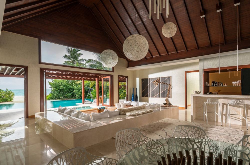 Three-Bedroom Beach Pool Pavilion, Niyama Private Island Maldives 5*