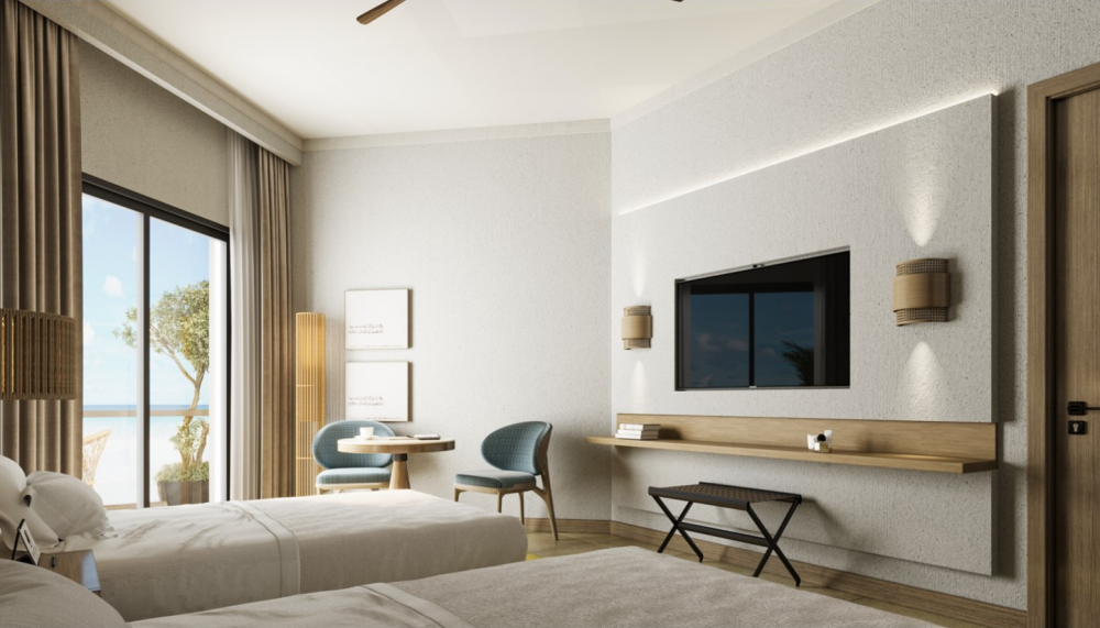 Beachside Premium Room Garden or Sea View (ex.Premium), Doubletree By Hilton Sharm Bay Resort Mountain Side 4*
