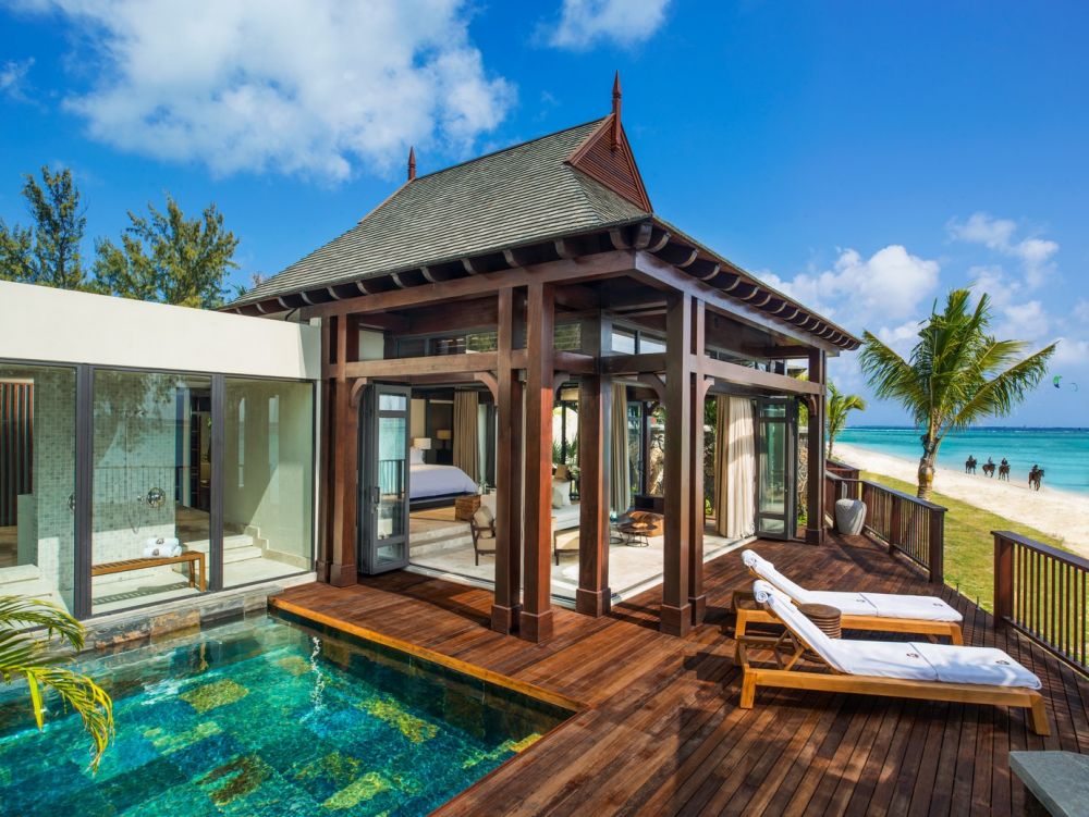 Grand Beachfront Villa, The St. Regis Le Morne Resort Mauritius (ex. JW Marriott Mauritius Resort) 5*