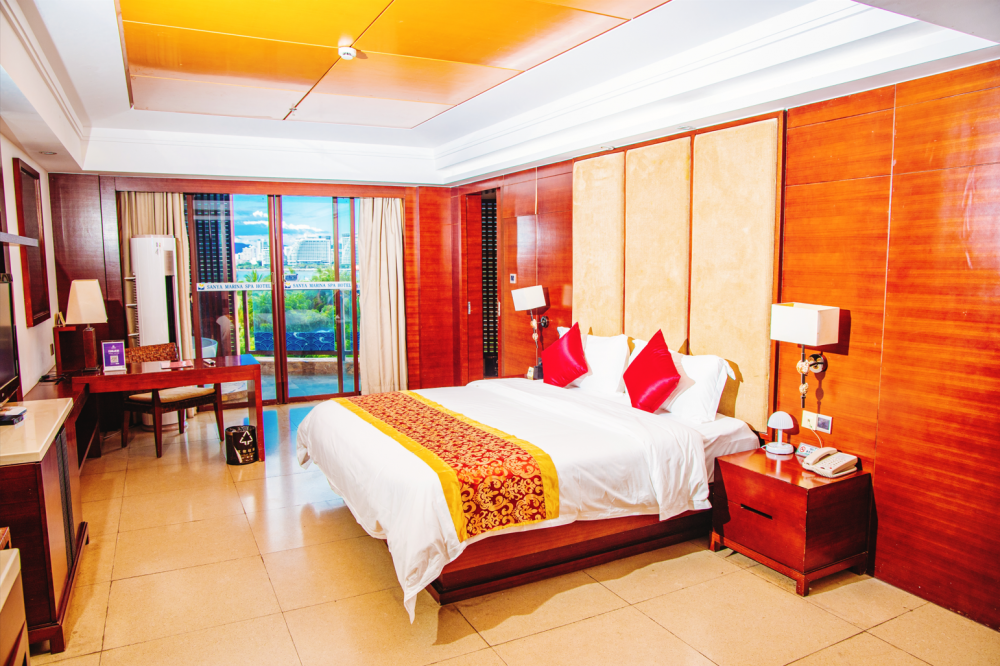 Deluxe Seaview Room, Sanya Marina Sea View Hotel (ex.Marina Spa Hotel Sanya) 4*