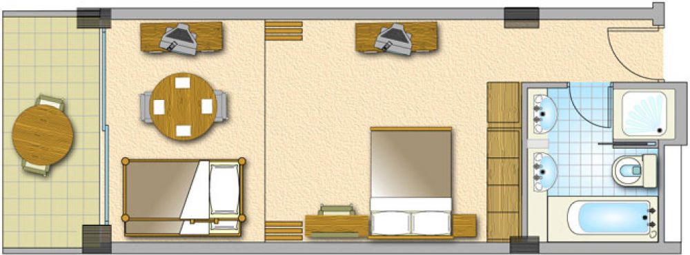 Junior Suite, Adams Beach Hotel 5*