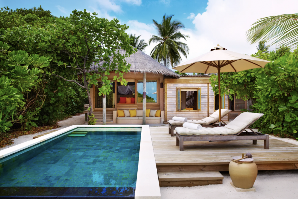 Family Ocean Beach Villa with Pool, Six Senses Laamu 5*