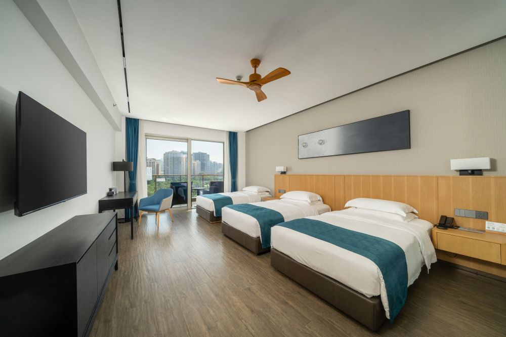 60° Sea View Triple Room (with Balcony), Sanya Junji Seaview 5*
