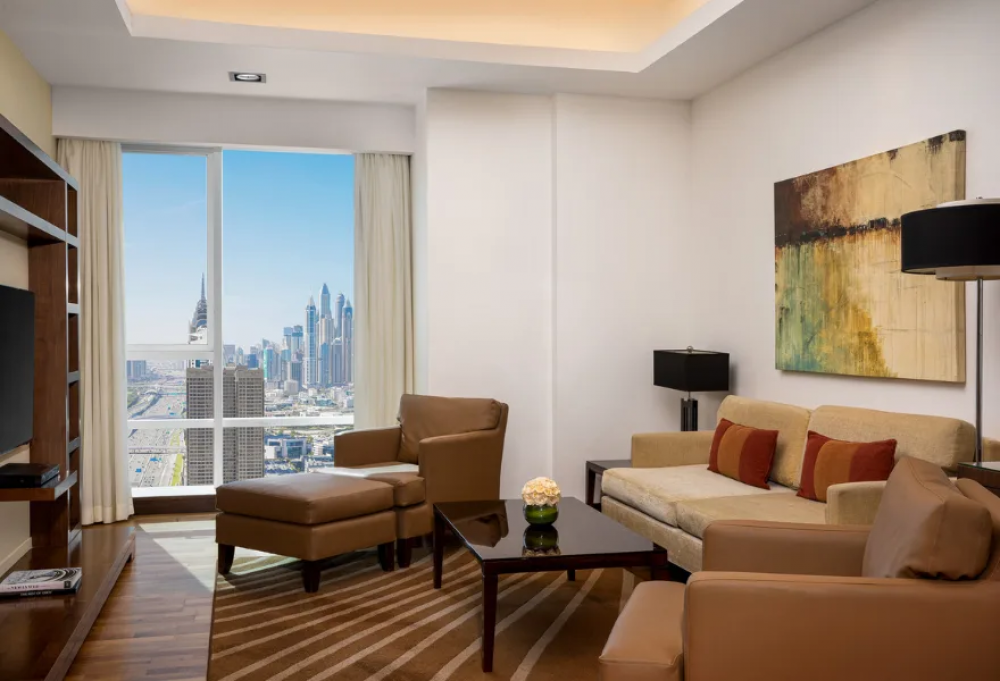Deluxe Two Bedroom Apartment, La Suite Dubai Hotel & Apartments Operated by Minor Hotels ( ex. La Suite Dubai Hotel & Apartments, ex. Fraser Suites) 5*