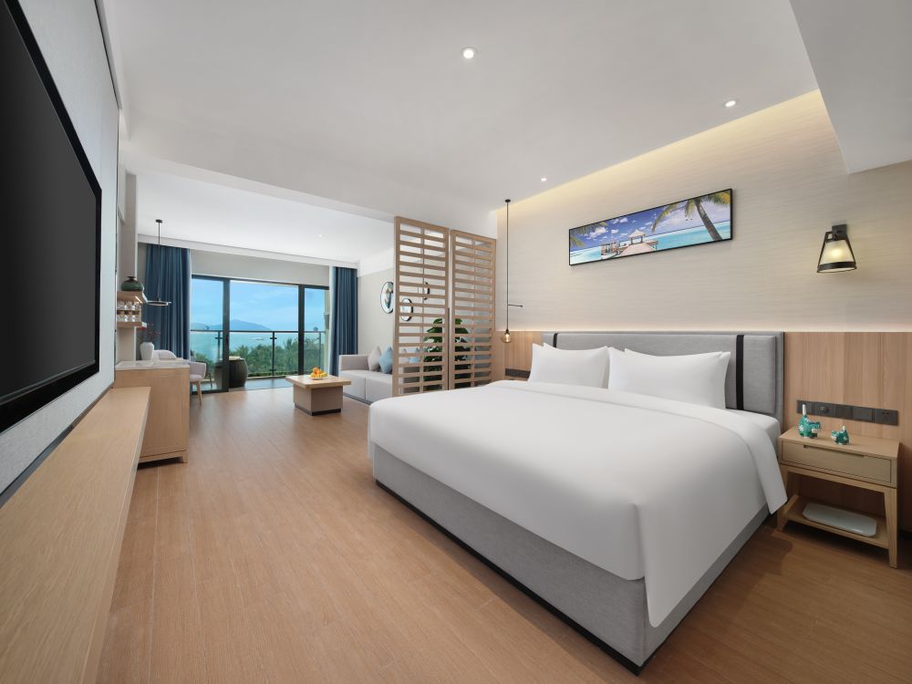 Super Sea View Double Room King, Liking Resort Sanya (ex.Tsingneng Landscape Coastal) 4*