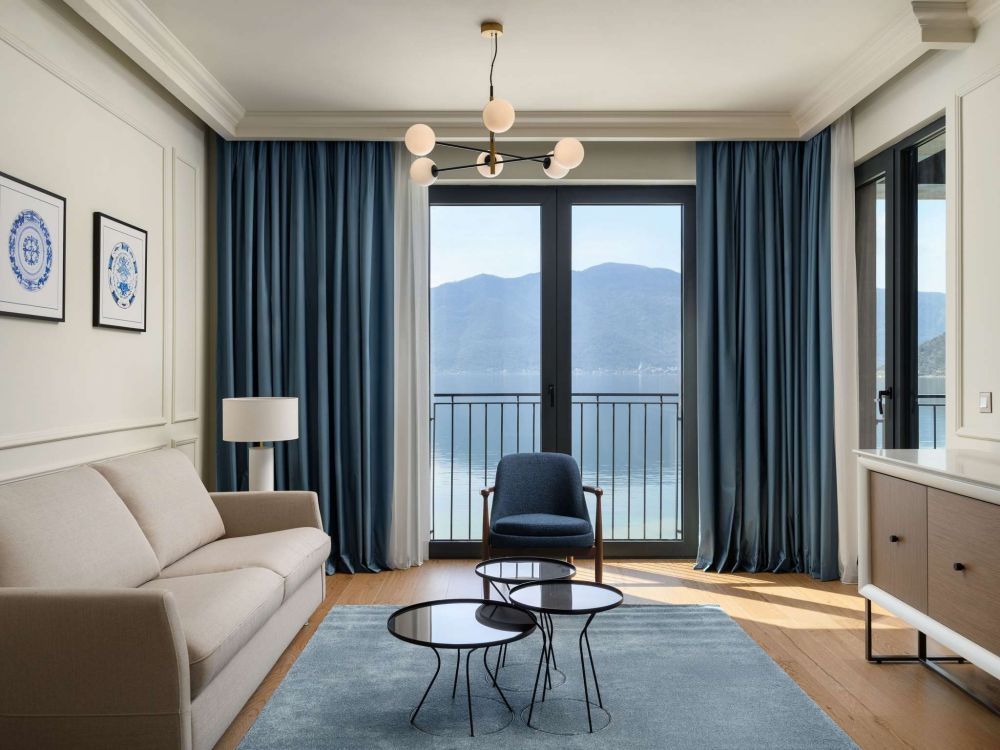 Deluxe Apartment Sea View with 1 Bedroom | 1 double bed and sofa, Mövenpick Hotel & Residences Teuta Kotor Bay 5*