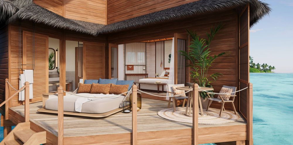 2 Bedroom Overwater Villa with Private Pool, V Villas Maldives At Mirihi (ex. Mirihi Island Resort) 5*