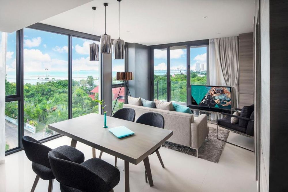 One Bedroom Corner Suite/ SV, Seaphere Pattaya Hotel (ex. Cross Vibe Pattaya Seaphere) 4*
