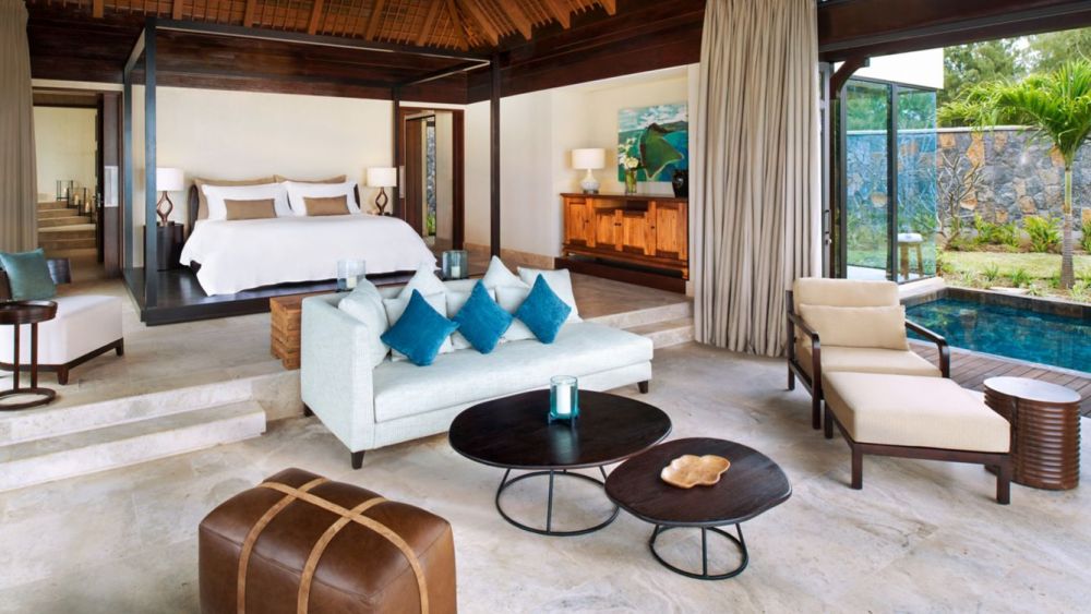 Grand Beachfront Villa, The St. Regis Le Morne Resort Mauritius (ex. JW Marriott Mauritius Resort) 5*