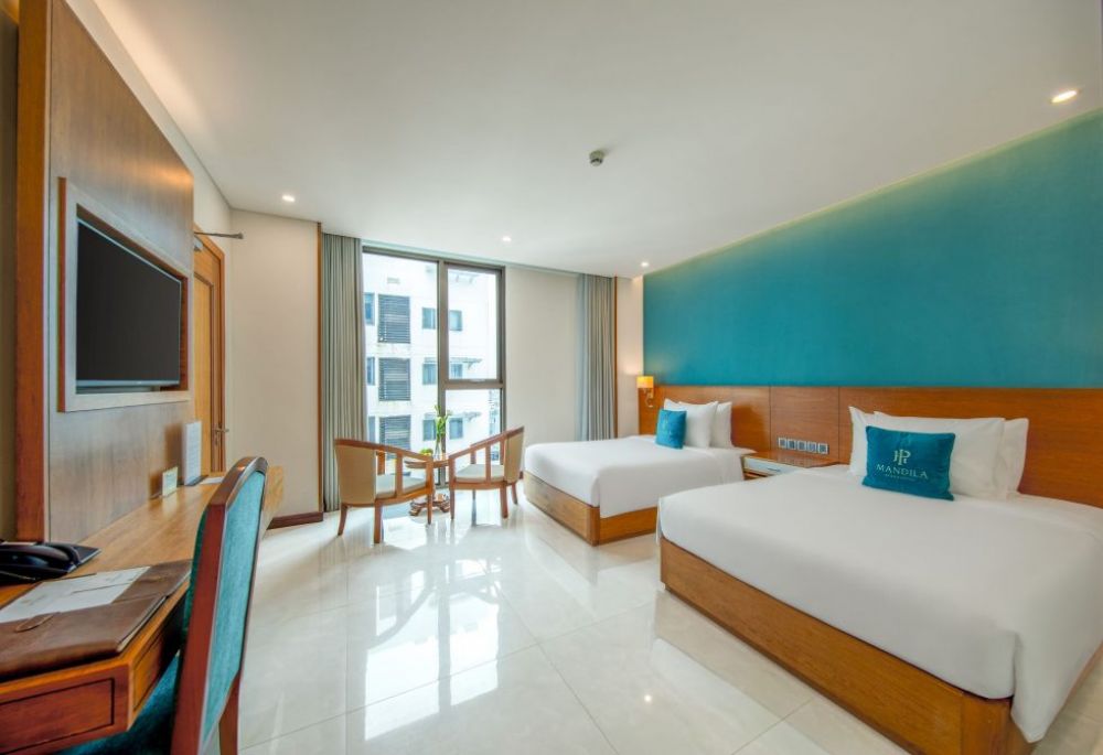 Deluxe Partial, Mandila Beach Hotel 3+