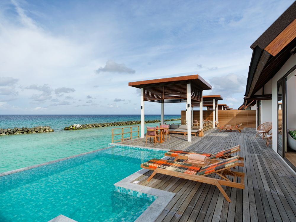 Two Bedroom Semi-Ocean Pool Villa, Meyyafushi Maldives 5*
