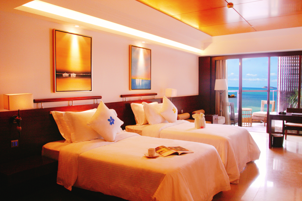180° Ocean view Twin Room, Sanya Marina Sea View Hotel (ex.Marina Spa Hotel Sanya) 4*