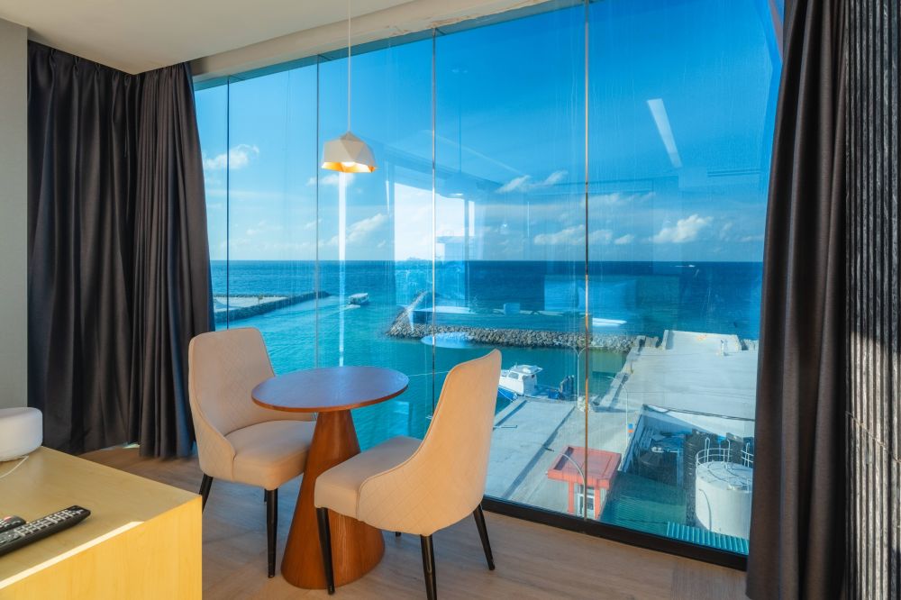 Executive Sea View with Balcony, Swarn by Hawks Hotels (ex. Clarks Exotica Kamadhoo Maldives) 4*