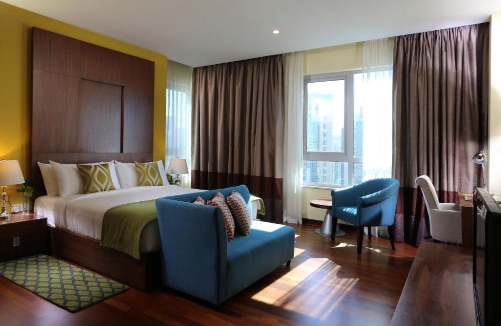 1 Bedroom City View, Wyndham Downtown Dubai 4*