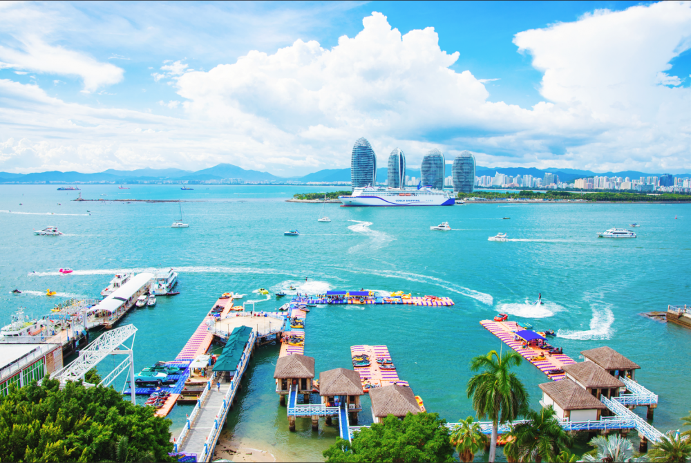 Super Panorama Seaview Suite (Luxury Sea View Duplex Suite), Sanya Marina Sea View Hotel (ex.Marina Spa Hotel Sanya) 4*