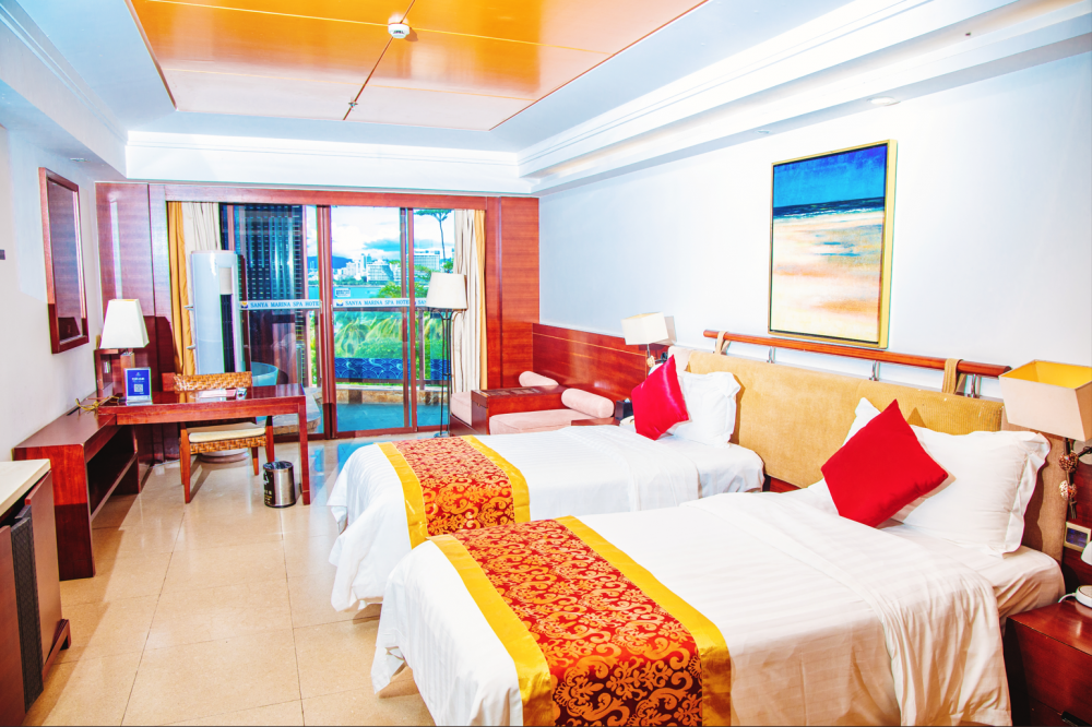 Deluxe Seaview Room, Sanya Marina Sea View Hotel (ex.Marina Spa Hotel Sanya) 4*