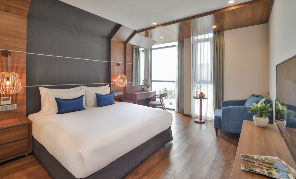 City View/ Partial Sea View Oasis, Haian Beach Hotel & Spa 4*