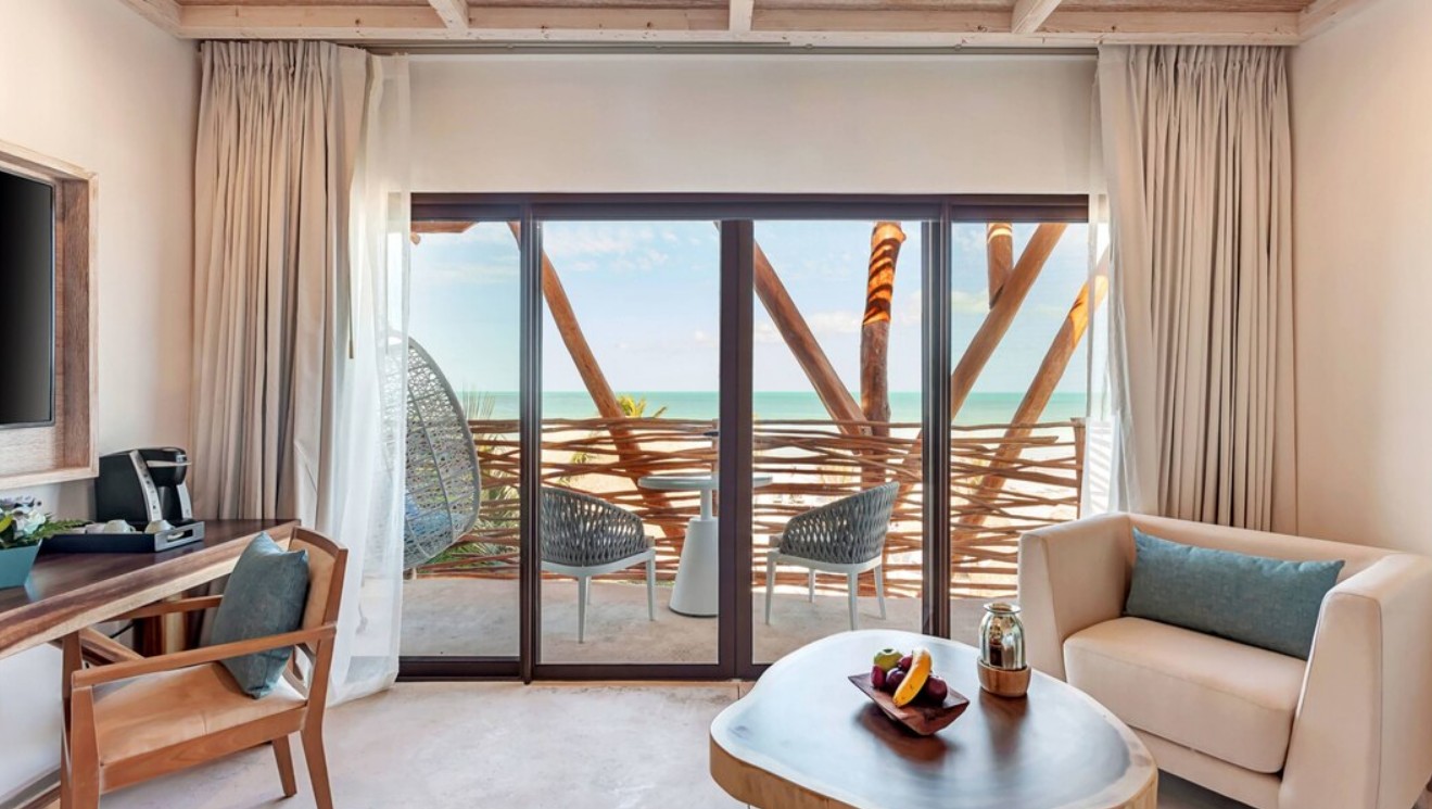 Presidential Ocean Front One Bedroom Suite, Mystique Holbox by Royalton 5*