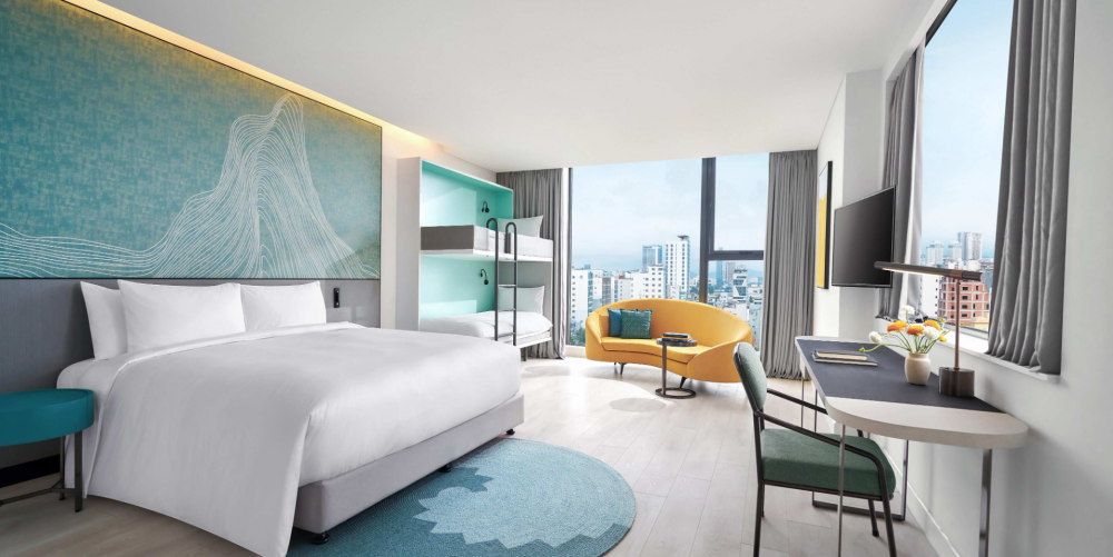 Bunk Bed Family Room City View, Voco Ma Belle Danang 5*