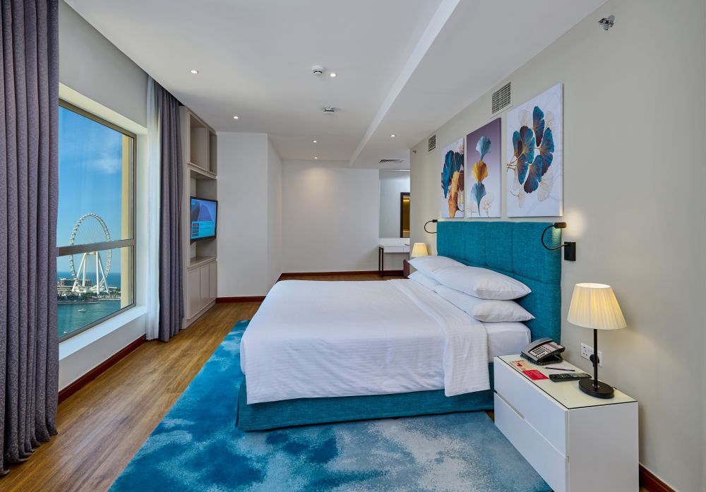 One bedroom King Suite Partial Sea View, Ramada Hotel & Suites By Wyndham Jbr (ex. Hawthorn Suites) 4*