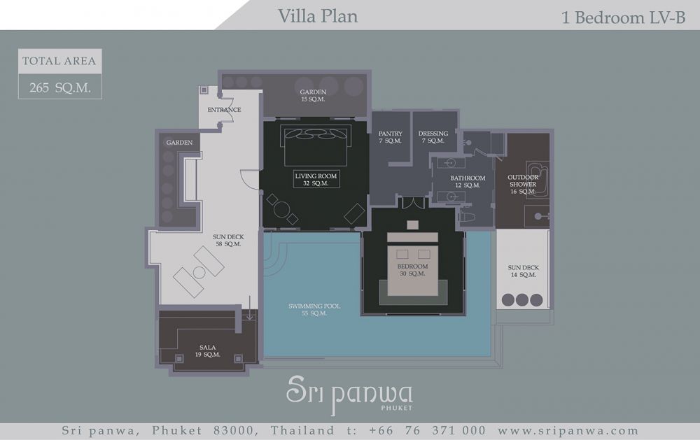 1 Bedroom Luxury Residential Pool Villa OV, Sri Panwa 5*