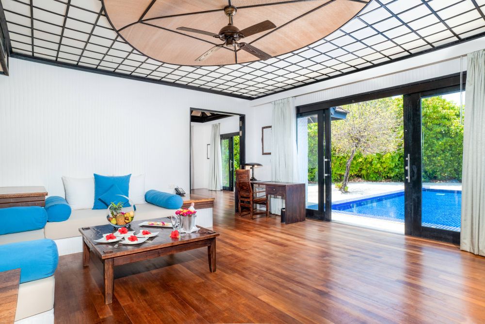 2 Bedroom Beach Residence with Pool, Hideaway Beach Resort Maldives 5*