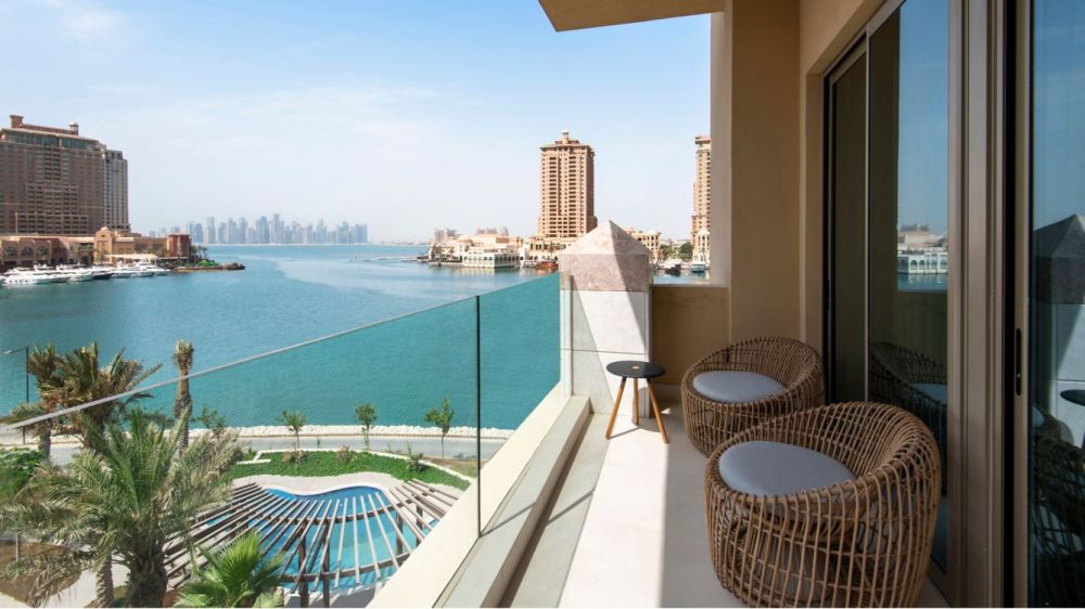 1 Bedroom Suite Marina View/ Sea View, The St. Regis Marsa Arabia Island, The Pearl Qatar 5*