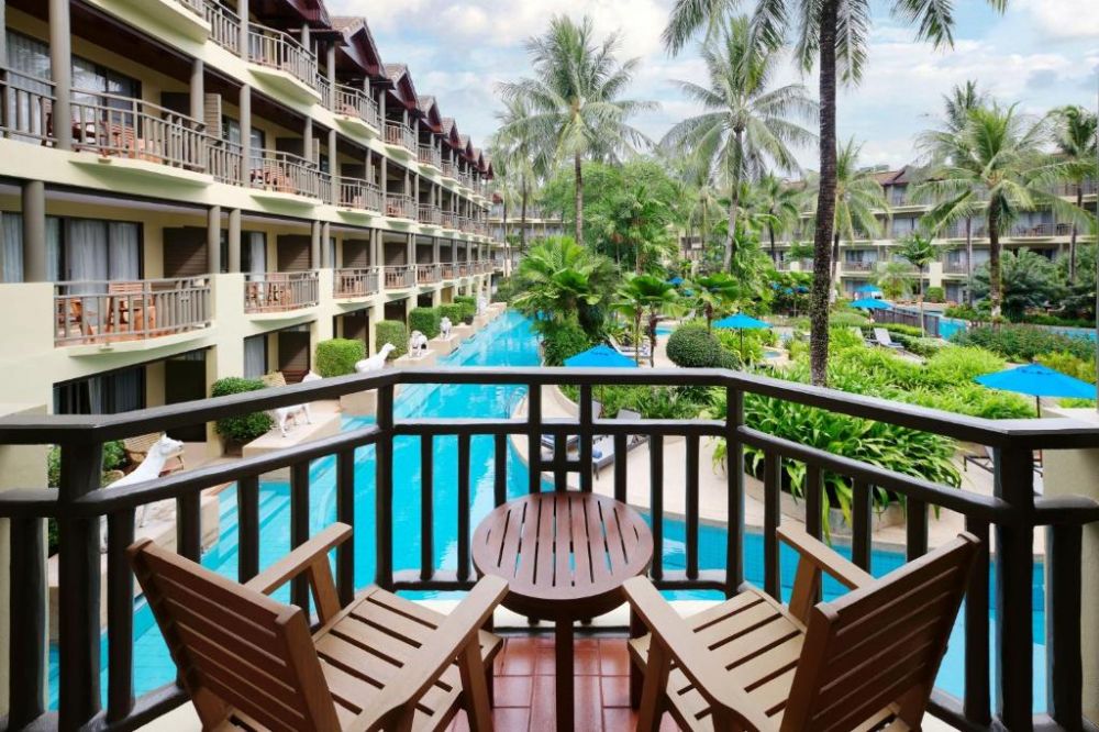 Guest Room Pool View, Phuket Marriott Resort & Spa Merlin Beach 5*