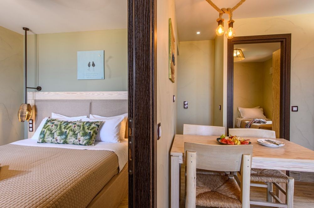 2 Bedroom Luxury Suite Sea View Outdoor Jacuzzi, Esperides Resort Crete, The Authentic Experience 5*
