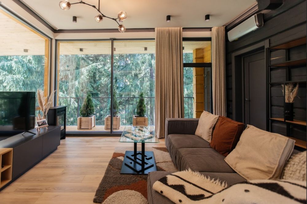 Коттедж 2 спальни с ванной и видом на лес, Skogur Home&Resort 4*