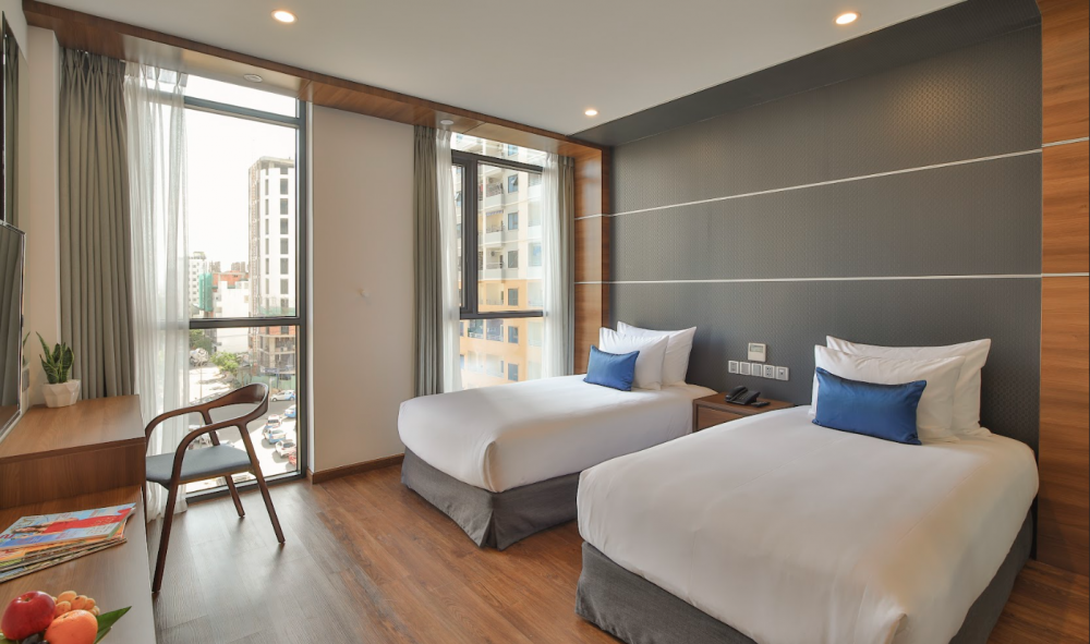 City View/ Partial Sea View Oasis, Haian Beach Hotel & Spa 4*