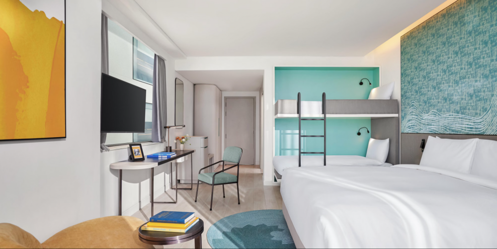 Bunk Bed Family Room Sea View Balcony, Voco Ma Belle Danang 5*