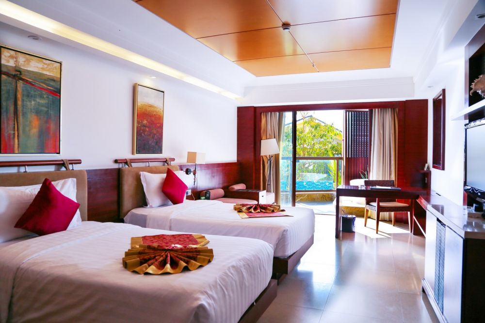 Deluxe Garden View Room/ Deluxe Garden View Family, Sanya Marina Sea View Hotel (ex.Marina Spa Hotel Sanya) 4*