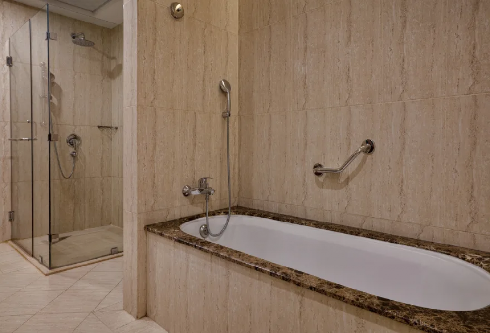 Premier Two Bedroom Sea View Apartment, La Suite Dubai Hotel & Apartments Operated by Minor Hotels ( ex. La Suite Dubai Hotel & Apartments, ex. Fraser Suites) 5*