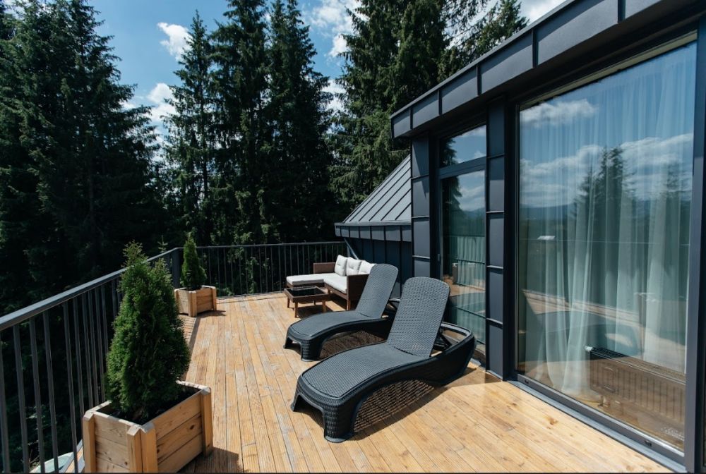 Коттедж 3 спальни с ванной и видом на Говерлу, Skogur Home&Resort 4*