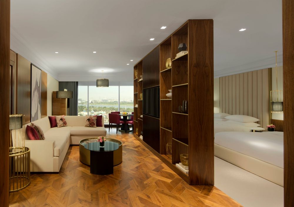 Grand Deluxe Family Suite with Unlimited Waterpark Access, Grand Hyatt Dubai Resort and Waterpark 5*