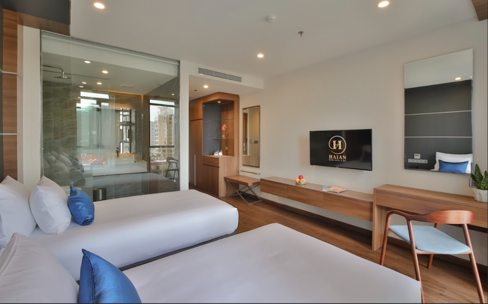 City View/ Partial Sea View Oasis, Haian Beach Hotel & Spa 4*