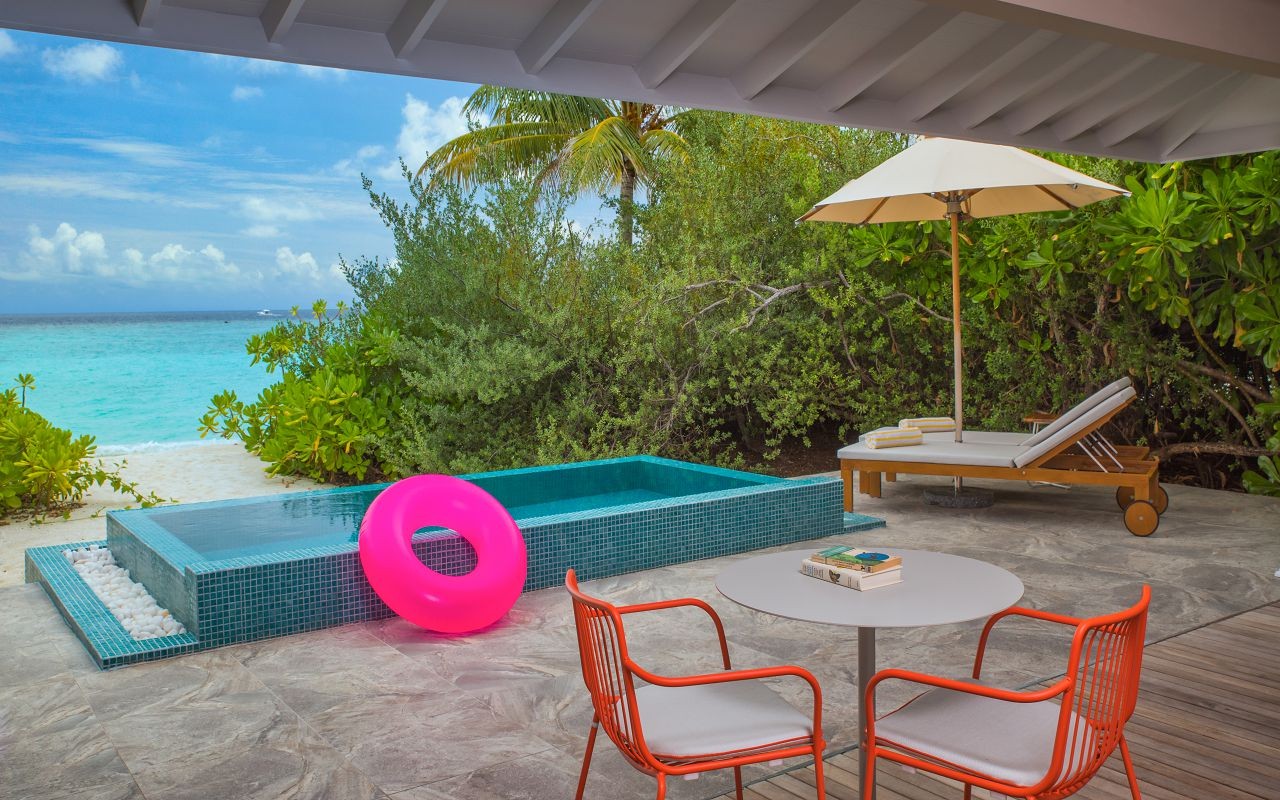 Two Bedroom Lagoon Beach Villa, The Standard Maldives by Hyatt (ex. The Standard Huruvalhi Maldives) 5*