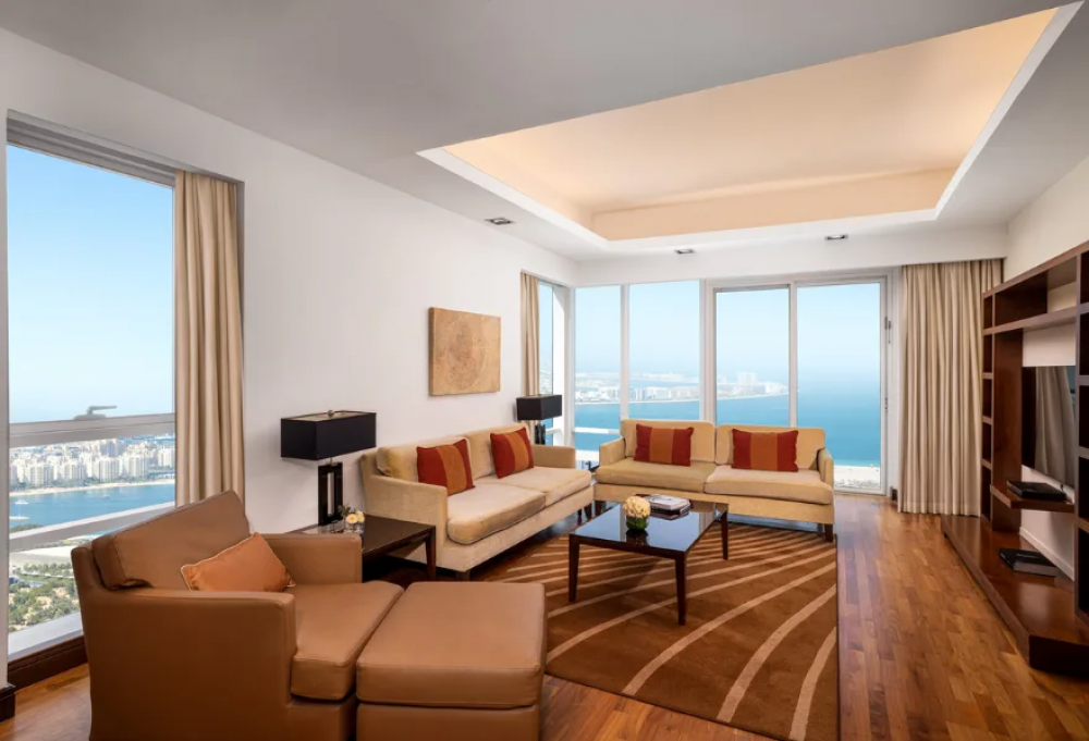 Premier Two Bedroom Sea View Apartment, La Suite Dubai Hotel & Apartments Operated by Minor Hotels ( ex. La Suite Dubai Hotel & Apartments, ex. Fraser Suites) 5*