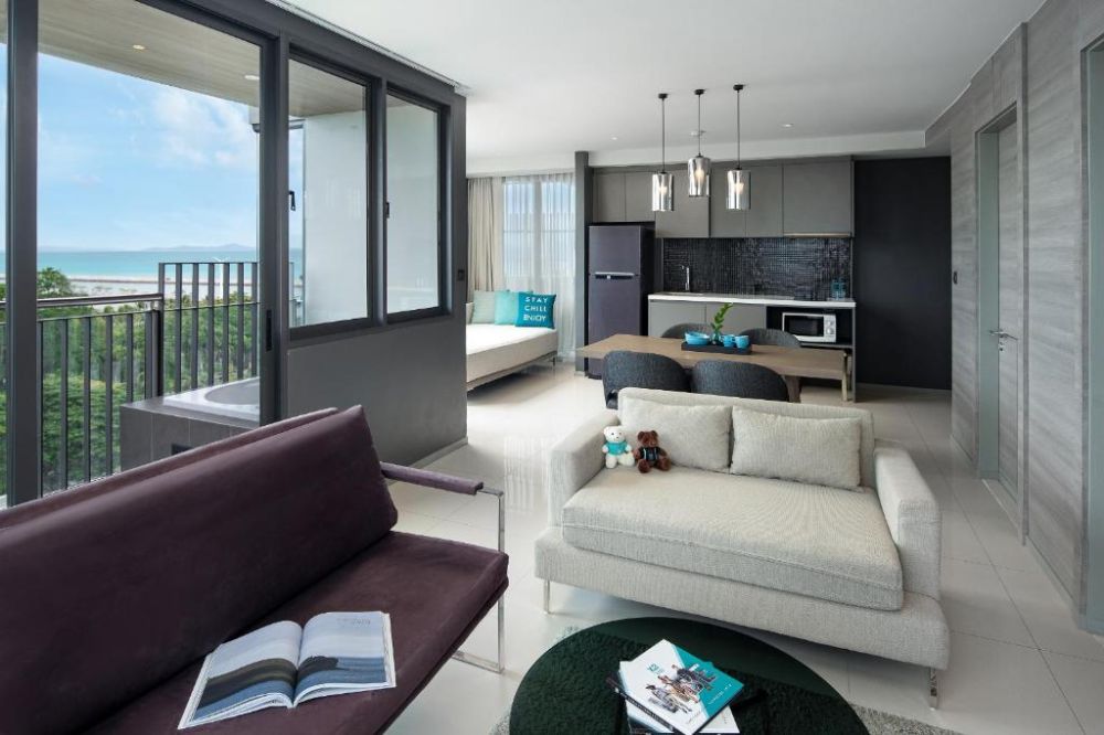 One Bedroom Corner Suite/ SV, Seaphere Pattaya Hotel (ex. Cross Vibe Pattaya Seaphere) 4*