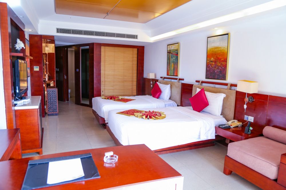 Deluxe Garden View Room/ Deluxe Garden View Family, Sanya Marina Sea View Hotel (ex.Marina Spa Hotel Sanya) 4*