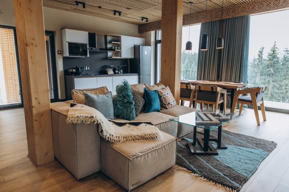 Панорамные коттеджи 2 спальни, Skogur Home&Resort 4*