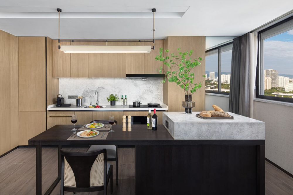 Three-Bedroom Deluxe, Ascott Dadonghai Bay Sanya 5*